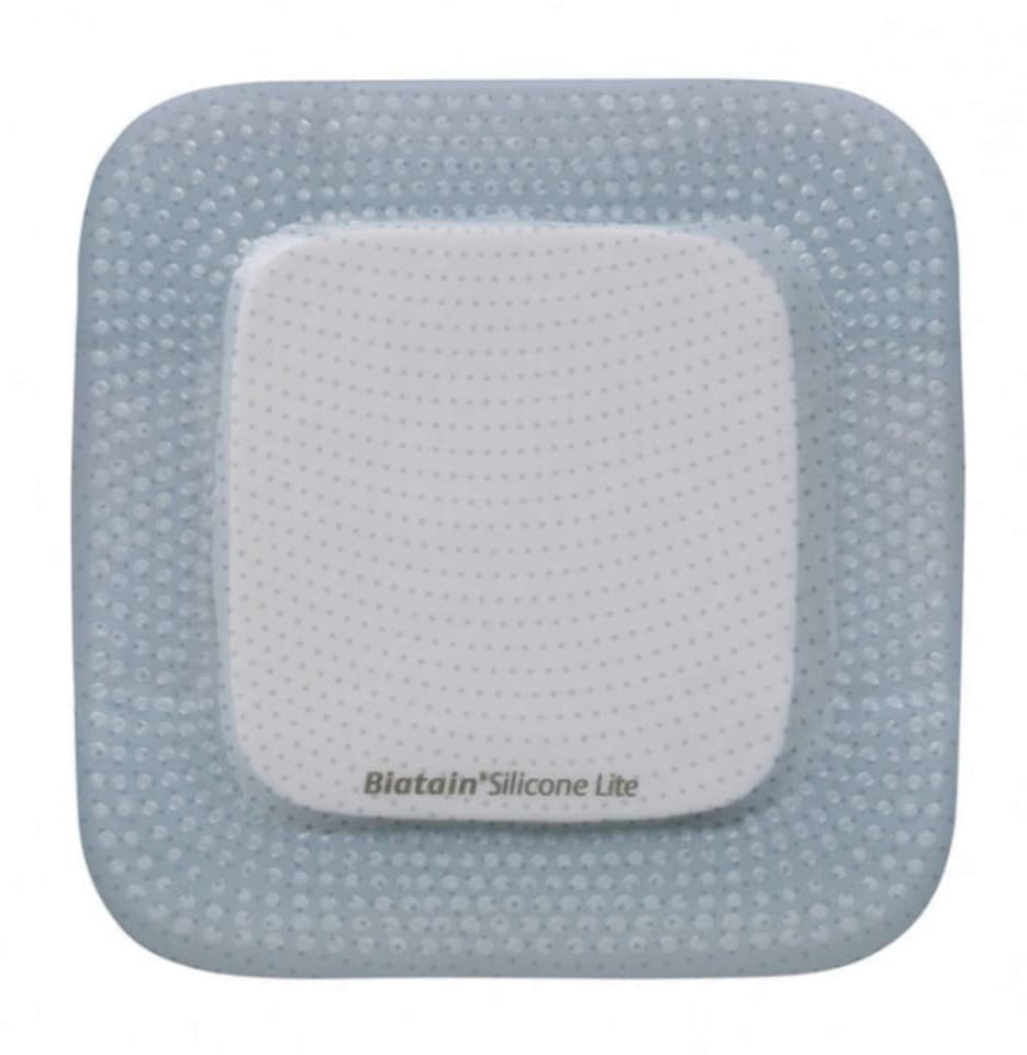image 1 of Biatain Silicone Lite Dressings 10x10cm Pack of 10