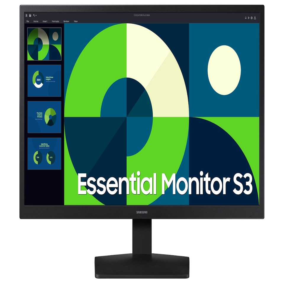 image 1 of Samsung S24D310EAU computer monitor 61 cm (24") 1920 x 1080 pixels Full HD LCD Black