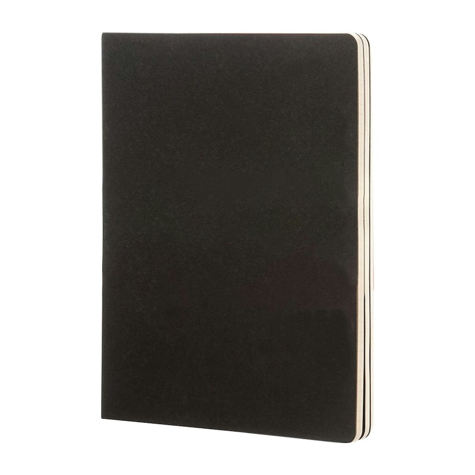 image 1 of Moleskine Cahier Ruled Journal XL - Solid Black - One Size