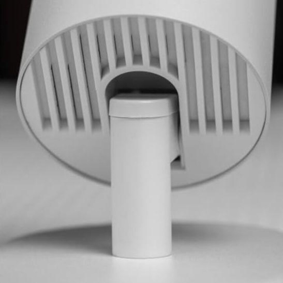 image 1 of CGC SOLIS White Single GU10 Ceiling Spotlight with Halo Ring Adjustable Spot Bar White