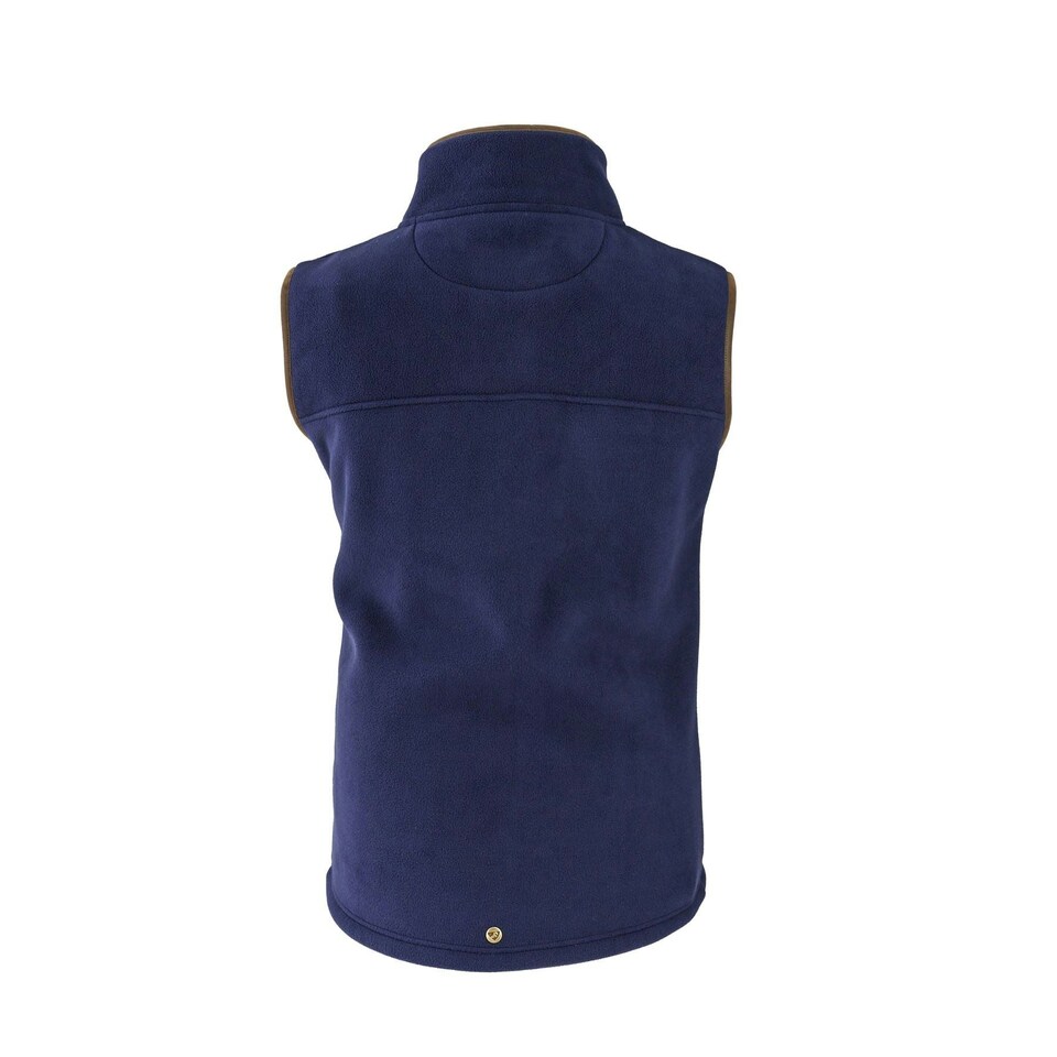 image 1 of Shires Aubrion Core Fleece Gilet - Gents Blue | Size: XX-Large
Colour: Navy