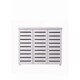 image 2 of Essentials 5 Tier Shoe Storage Cabinet 3 Door Cupboard Stand Rack Unit White