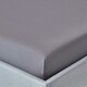 image 1 of Homescapes Dark Grey Egyptian Cotton Fitted Sheet 200 TC, Single Grey | Single