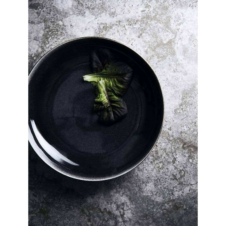 image 1 of Vinga Nomimono Stoneware Bowl - Black - One Size