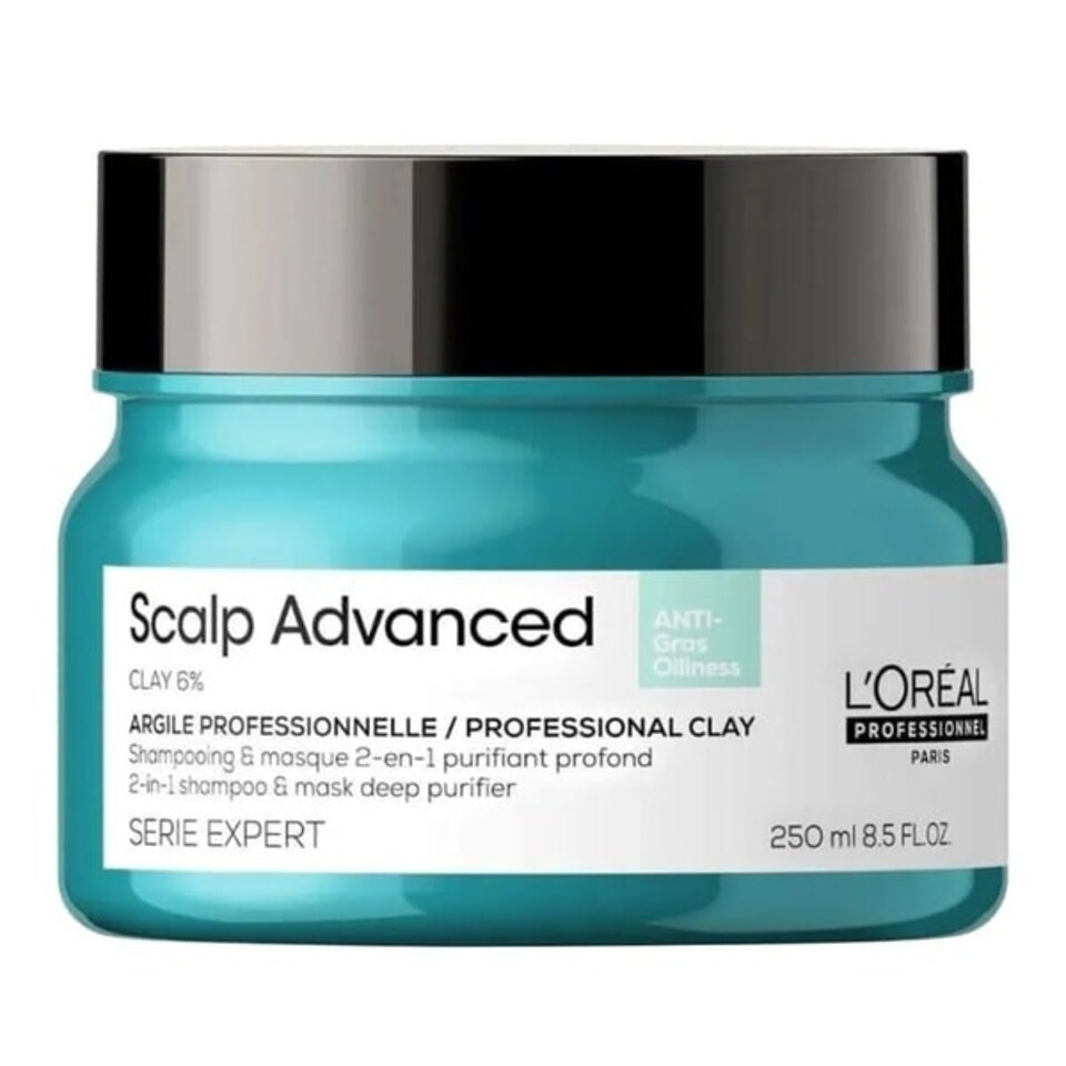 image 1 of L'Oréal Scalp Advanced Anti-Oiliness 2-In-1 Deep Purifier Clay 250ml