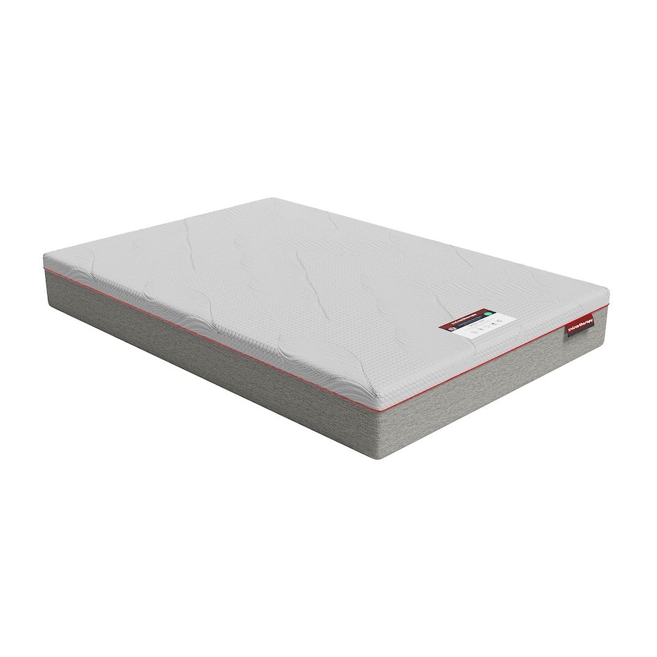 image 1 of Visco Therapy Cool Blue Memory Pocket Sprung 2000 Mattress 24cm - Medium Comfort, Edge Support, UK Made | White | White | Super King | 1