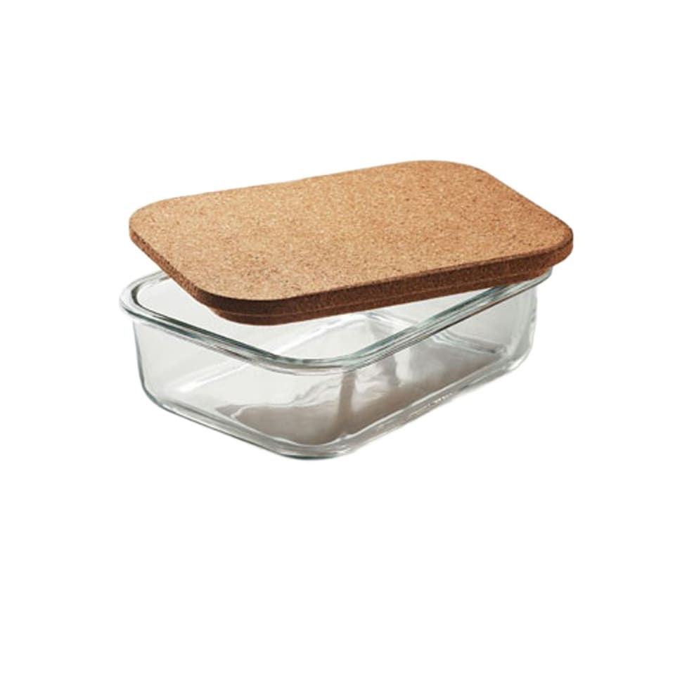 image 1 of MidOcean Canoa Borosilicate Glass Lunch Box - Transparent - One Size