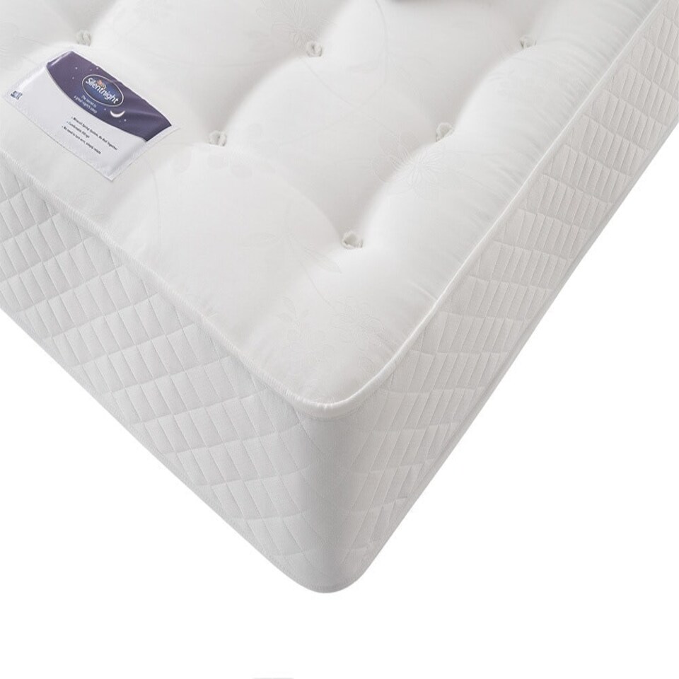 image 1 of Silentnight Vilana Limited Edition Miracoil Mattress White | Small Double