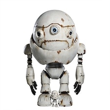 Jimbo Robot Doctor Who Lifesize Cardboard Cutout 136cm