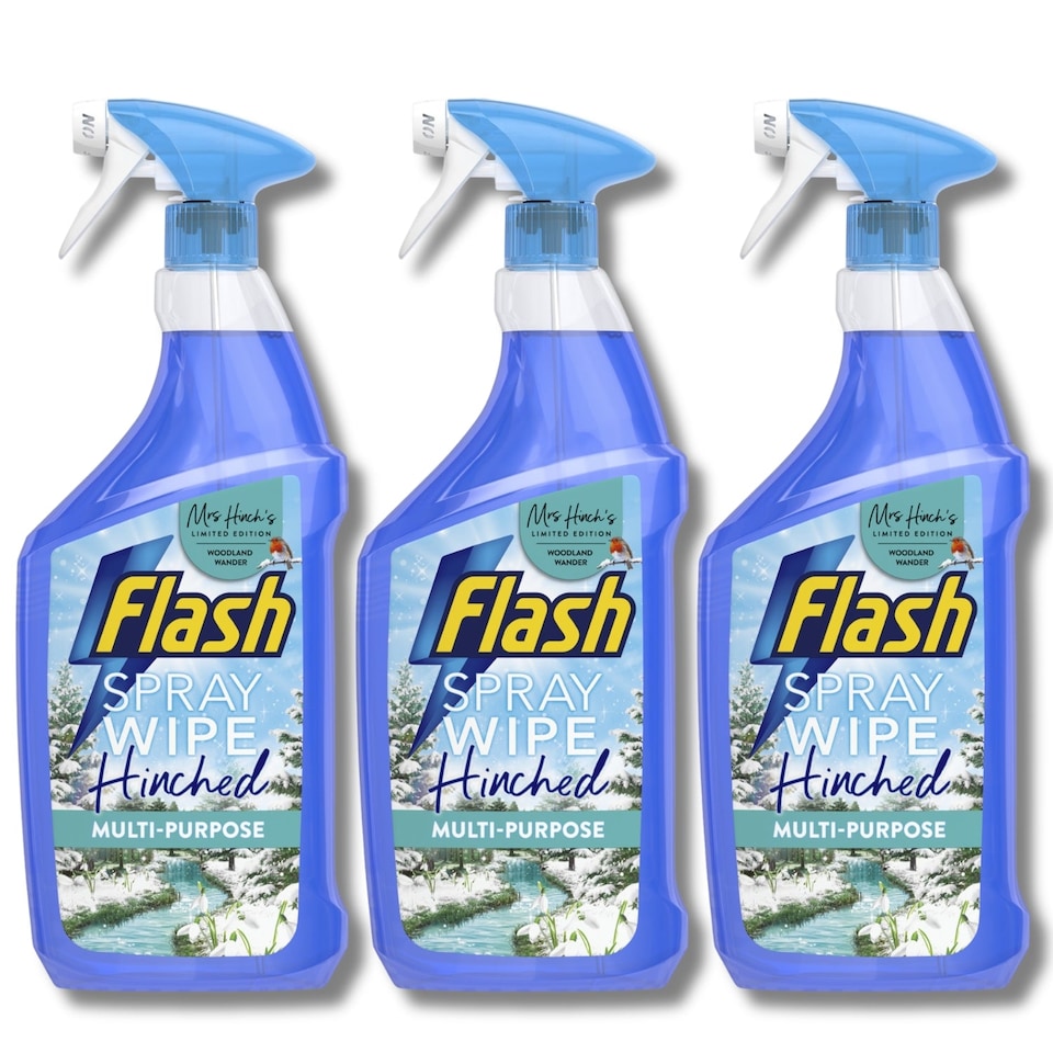 Flash Spray Wipe Done Multi Purpose Spray Mrs Hinch Woodland Wander 800ml