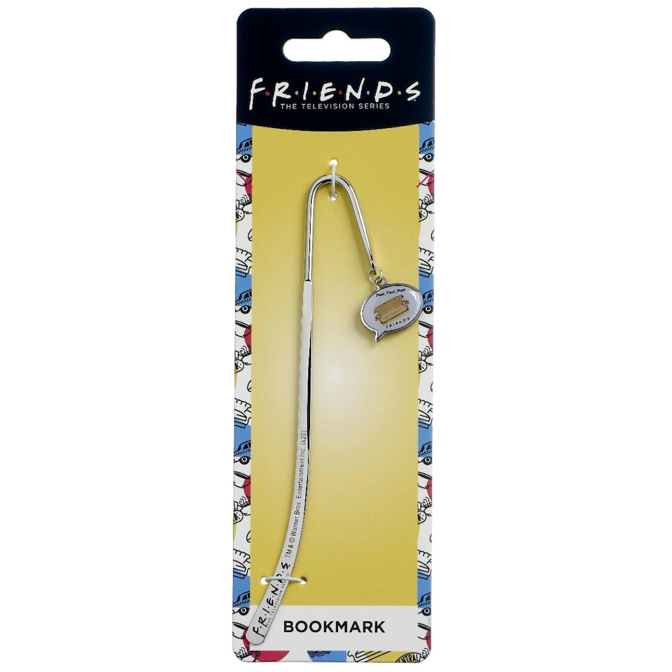 image 1 of Friends Pivot Bookmark - Silver - One Size
