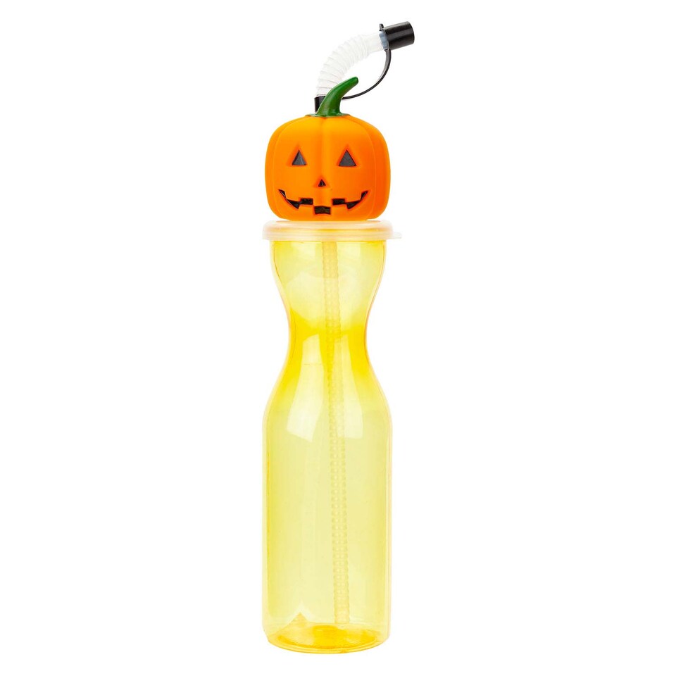 image 1 of vfm-estore Halloween Bottle 500ml Pumpkin - Spooky Drink Bottle for Parties