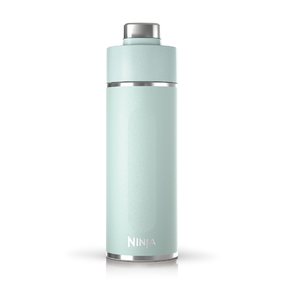 image 1 of Ninja Thirsti 700ml Travel Bottle  with BubbleLock technology Sea Glass DW2401EUUKMT