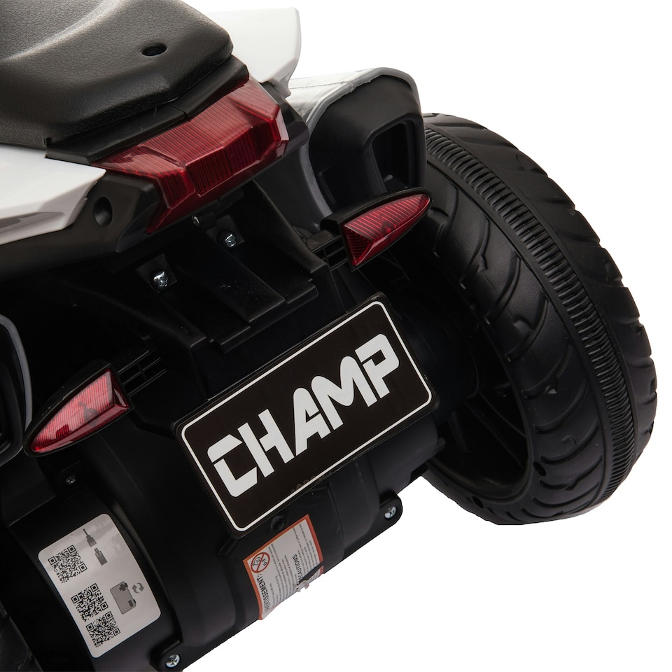 image 1 of HOMCOM Kids Electric Motorcycle Ride On Toy, 6V Battery Music Horn Lights