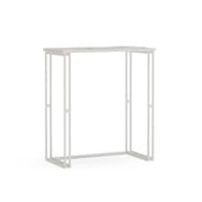 Decorotika Alfa Computer Desk with Metal Legs - H 75 cm x W 20 cm x D 60 cm