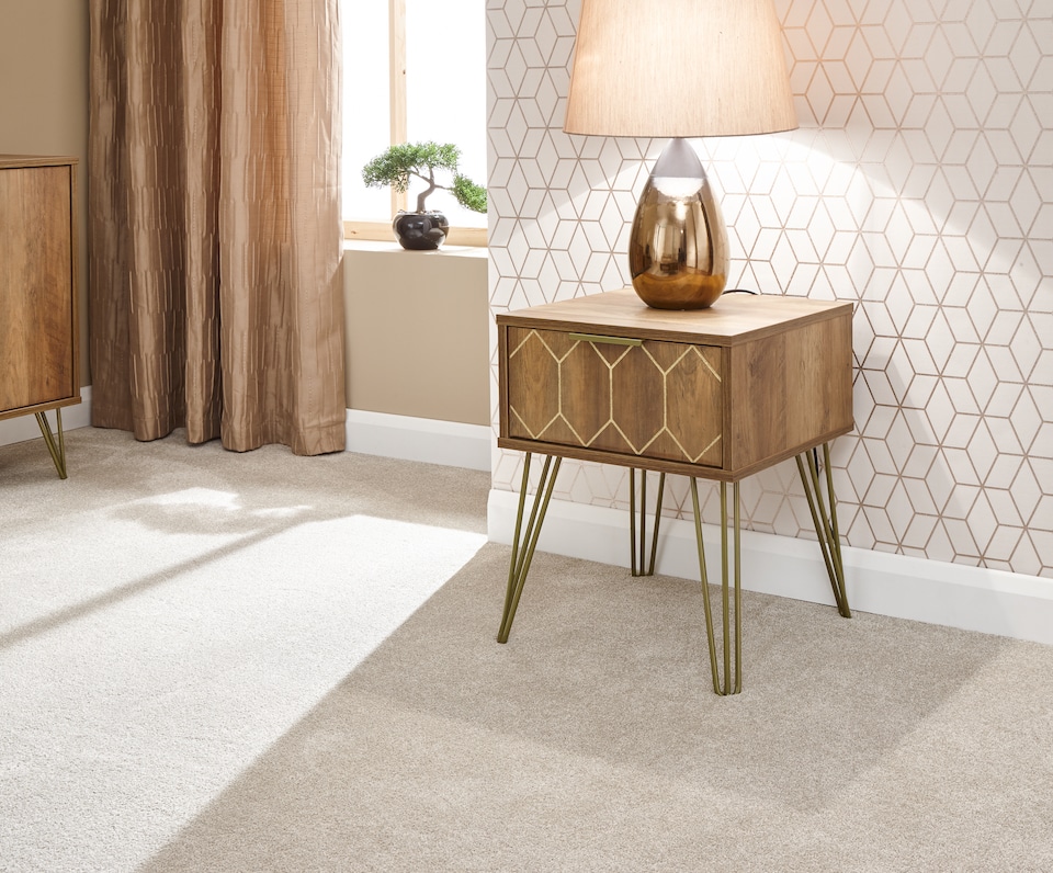 image 1 of Orleans Lamp Table | Brown | Mango