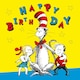 image 2 of Dr Seuss Cat in the Hat Birthday Card