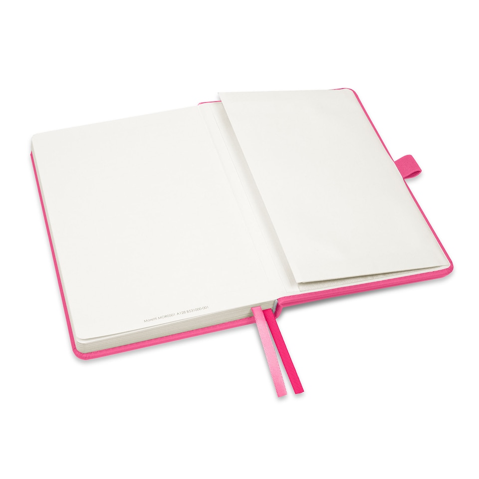 image 1 of Notes London A5 Italian Styled Moretti Notebook Pink