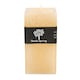 image 1 of Nicola Spring Square Vanilla Pillar Candle - 90 Hours - Cream | Cream | Beige
