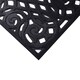 image 5 of Nicoman Victorian Style Rubber Outdoor Door Mat Black 75 x 44cm