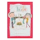 image 10 of Large Square Wife Cute Glitter Christmas Card