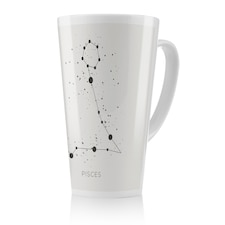 Star Constellation Zodiac Pisces Dining Latte Mug
