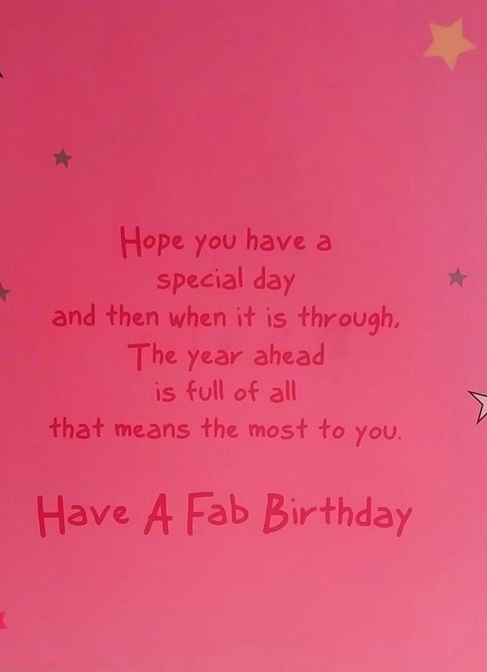 image 1 of Happy Birthday Girl Age 11 Female Birthday Greeting Card
