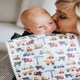 image 3 of Copper Pearl Premium Burp Cloths Diesel 3Pk