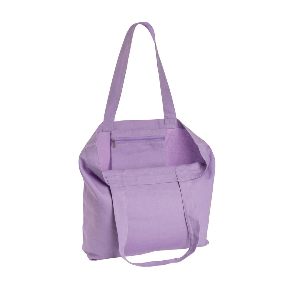 image 1 of XD Collection Impact Recycled Canvas Aware Tote Bag - Lavender - One Size Purple