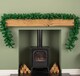 image 2 of 2.7m x 20cm Plain Green Christmas Garland with 260 Tips