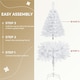 image 5 of Yaheetech Artificial Christmas Tree with Foldable Stand