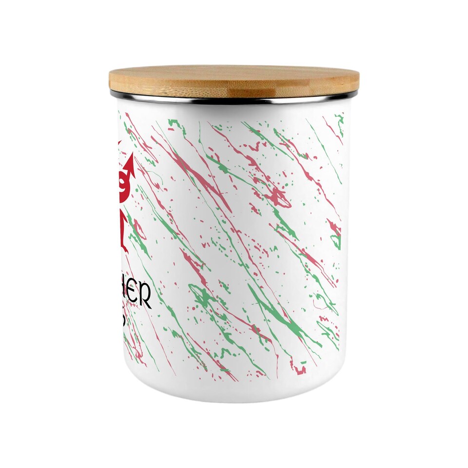 image 1 of Welsh Dragon Dishwasher Tablets Storage Tin