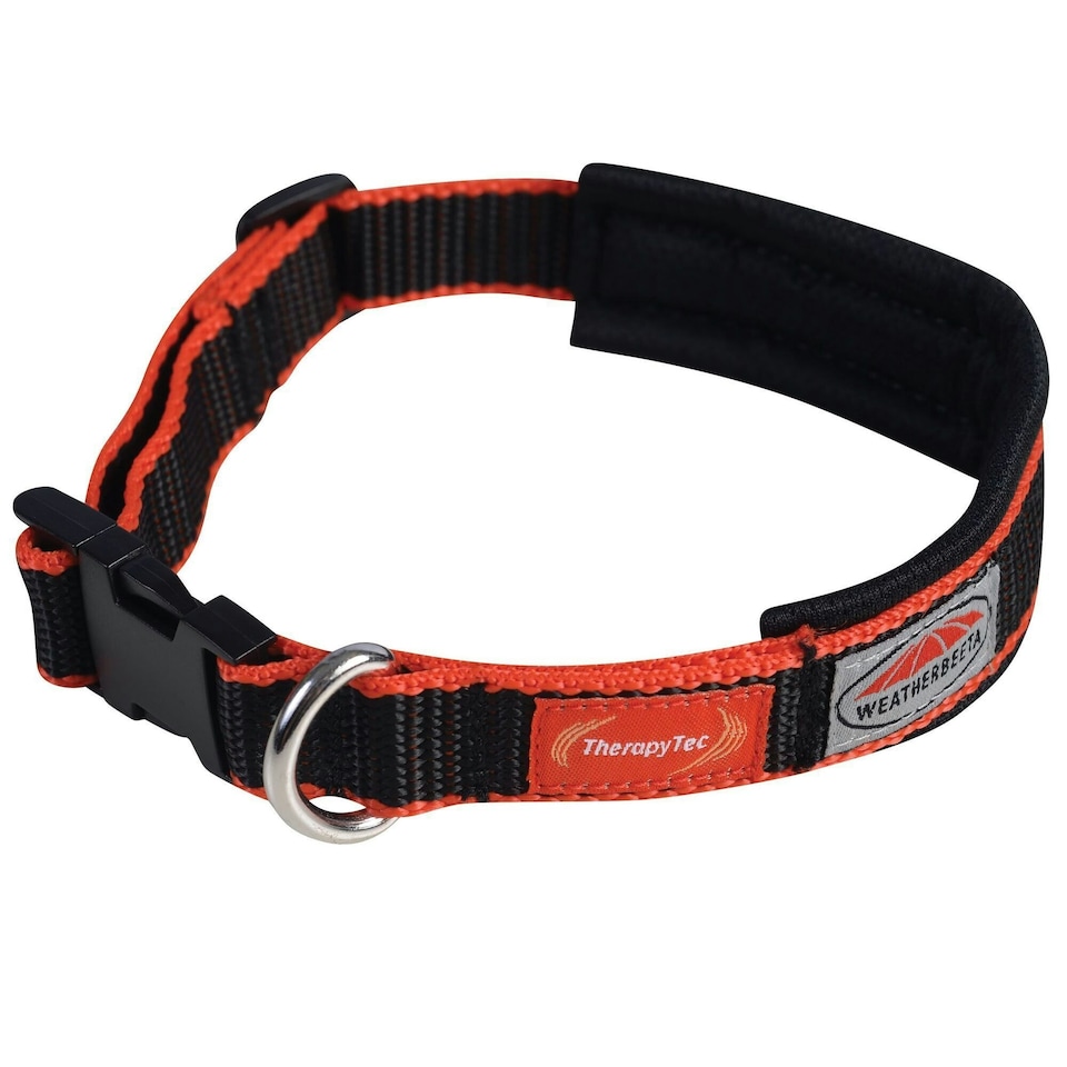 image 1 of Weatherbeeta Therapy-Tec Dog Collar - Black/Red - L