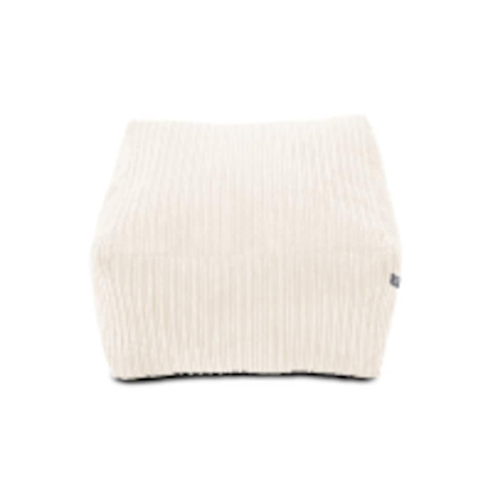 image 1 of rucomfy Indoor Large Ottoman Pouffe - Jumbo Cord Bean Bag Footstool