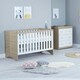 image 2 of Babymore Veni 2 Piece Room Set - Oak White