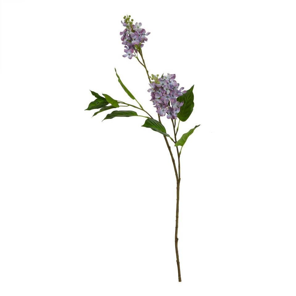 image 1 of Hill Interiors The Natural Garden Collection Lilac Artificial Flower - Purple - One Size