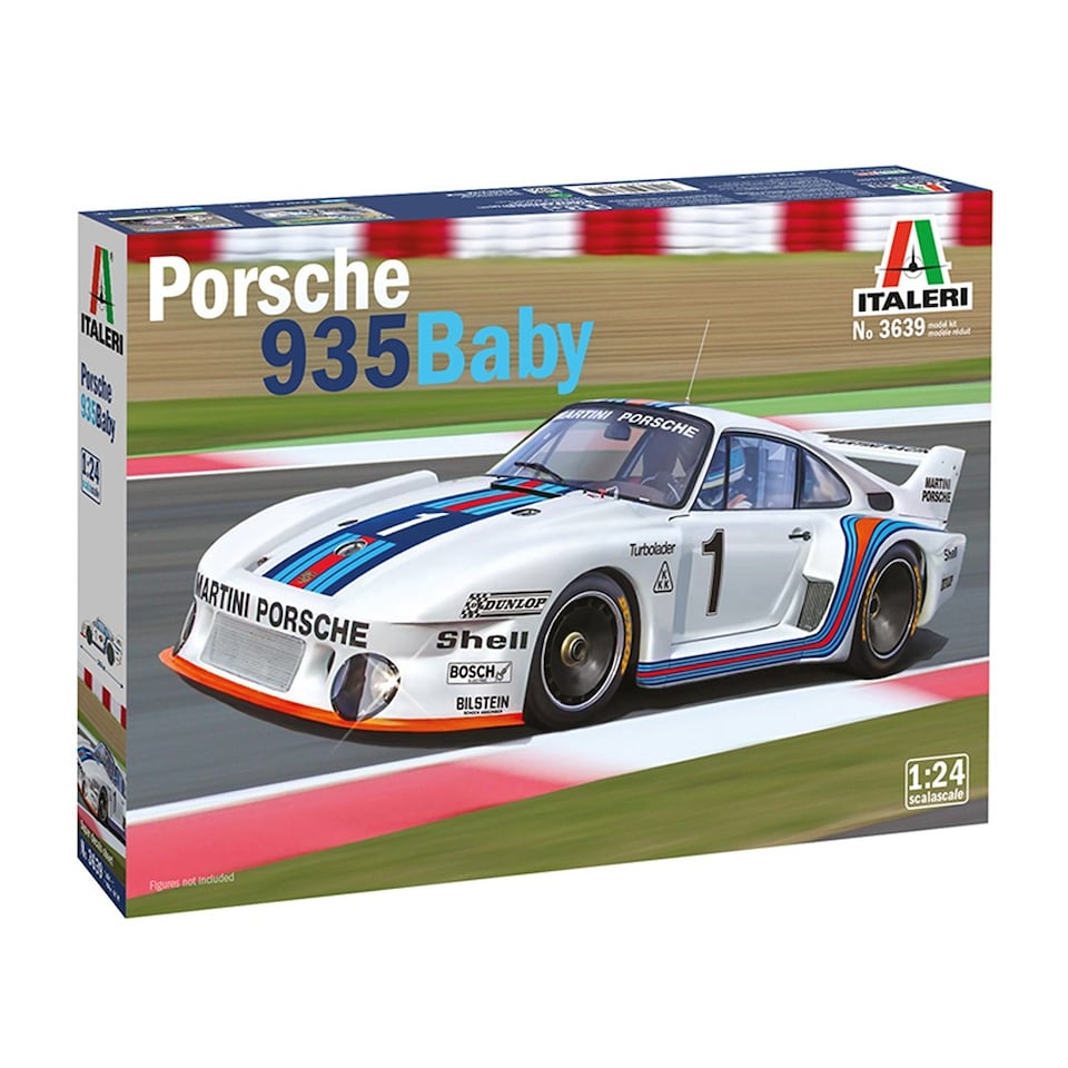Italeri 3639 Porsche 935 1:24 Plastic Model Kit
