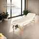 image 9 of Massage Table 3 Zones Massage Table Massage Bed Cosmetic With Lounger Bag Head- And Armrests | Cream | beige | 1