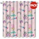 image 1 of Peppa Pig Storm Pencil Pleat Curtains (Pack of 2) - Pink - 137cm x 168cm | Pink