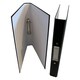 image 5 of A4 Black Paper Over Board Ring Binder by Janrax