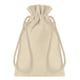 image 1 of MidOcean Taske Cotton Drawstring Bag - Beige - 47cm x 30cm Brown