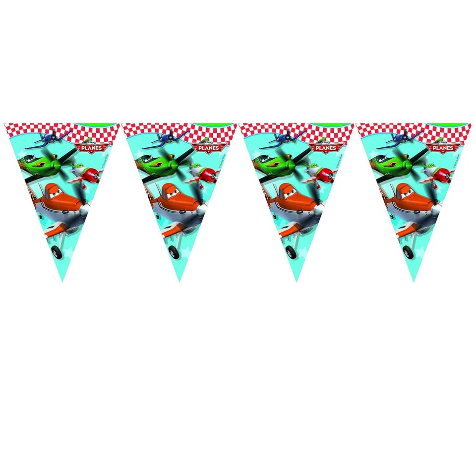image 1 of Disney Planes Triangle Flag Banner - Multicoloured - One Size