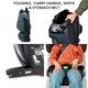 image 4 of Be Cool Foldy i-Size Car Seat 100-150cm, 3.5-12 Years Grey