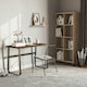 image 8 of HOMCOM Industrial Writing Desk Laptop Table Home Office Study Workstation