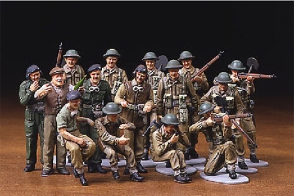 Tamiya British WWII Infantry Europe (1:48 Scale)