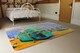 image 3 of London Bus Green Rear Rug | Multi