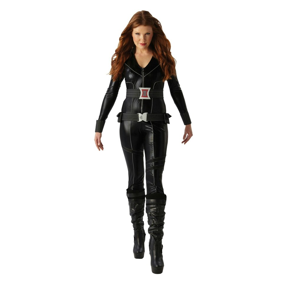 image 1 of Black Widow Womens/Ladies Costume - Black - S S