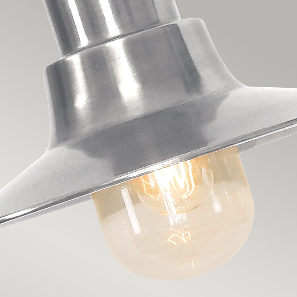 image 1 of Somerton 1 Light Outdoor Ceiling Chain Lantern Antique Nickel IP44, E27