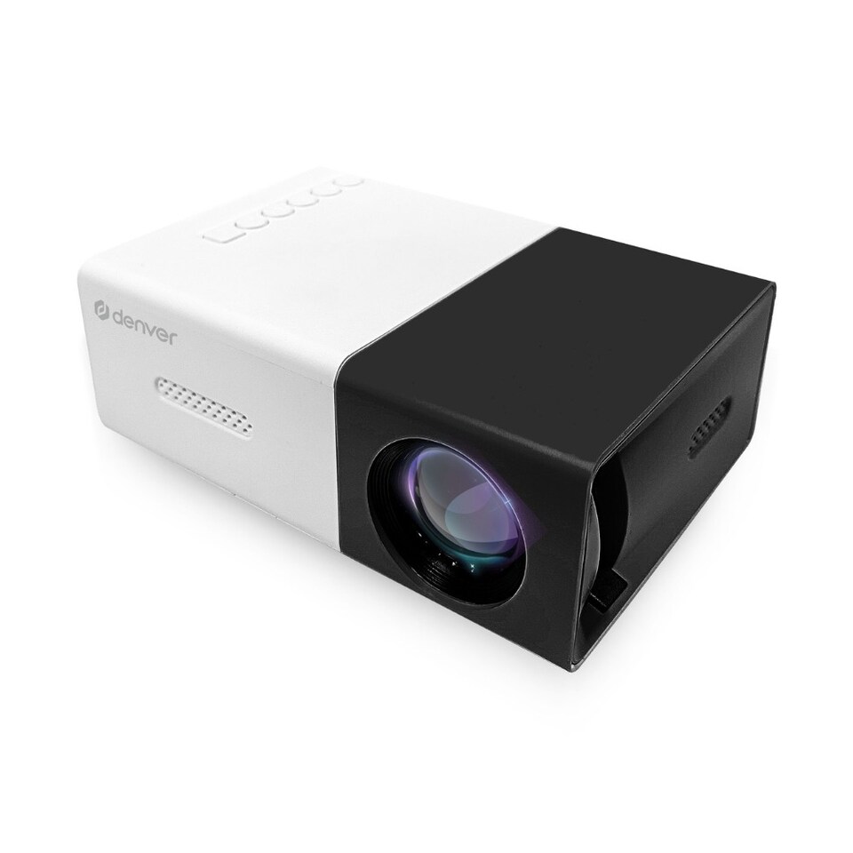 image 1 of Denver Mini Projector Full HD with HDMI connection, USB-C & MicroSD card slot