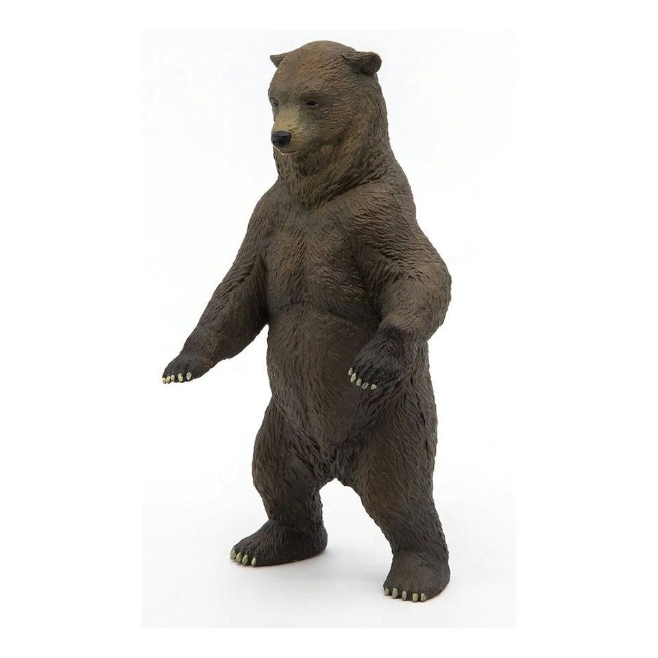 image 1 of PAPO Wild Animal Kingdom Grizzly Bear Toy Figure